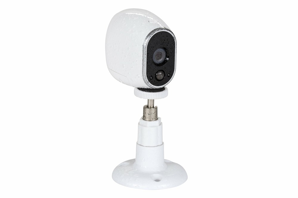 Security Wall Mount- Adjustable Indoor/Outdoor Mount – 2 X 2 Pack, White