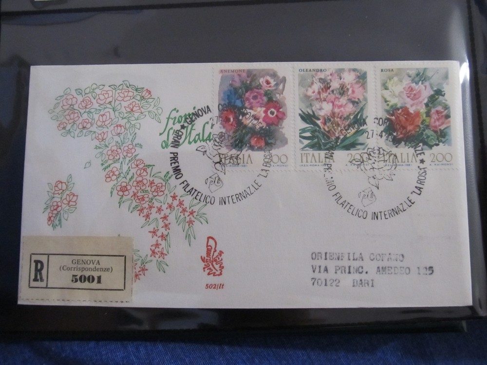 Italy 1981 FDC LR120F4
