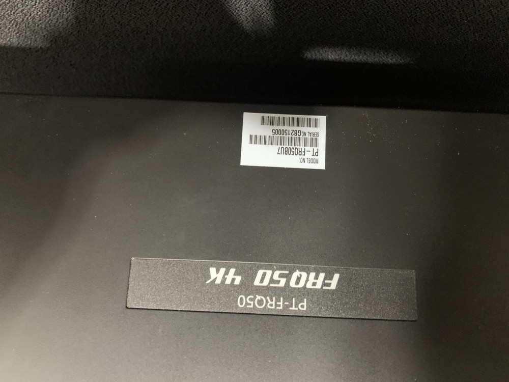 Panasonic PT-FRQ50B U7 - Black