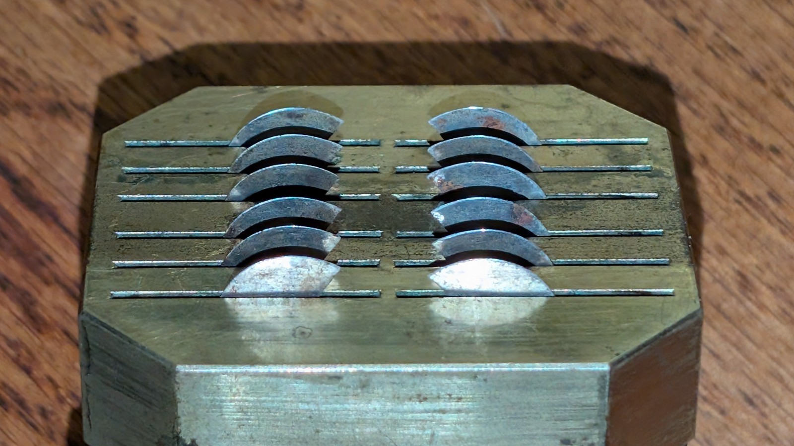 Brass Medical Scarificator for Bloodletting 19th Century by W. Smith In Borough