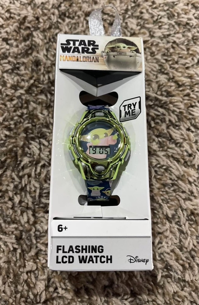 Star Wars flashing lcd watch