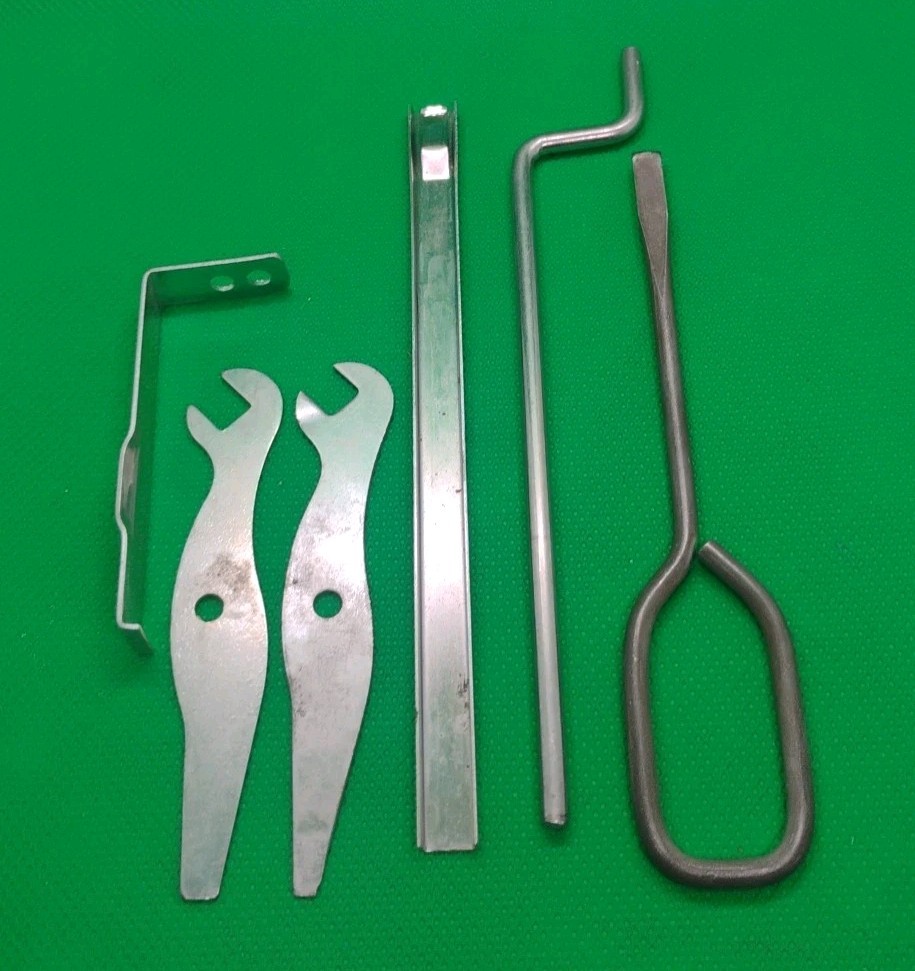 Gilbert Erector Set Cadmium Plated Steel Tool Lot