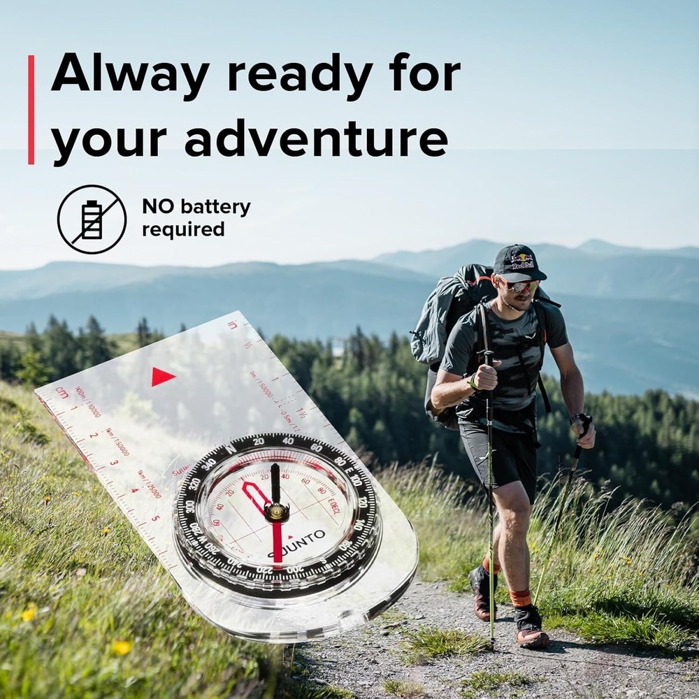 A-10 Compass: Compact, simple to use recreational hiking compass