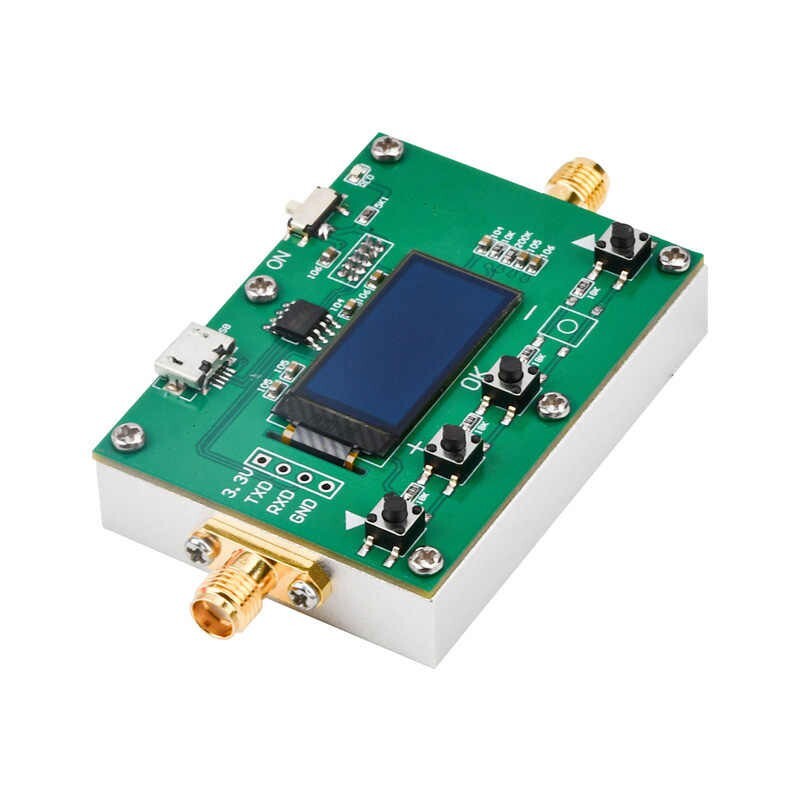 Adjustable RF Signal Attenuator Module LF-6G 0-31.75dB OLED Display DC 5V