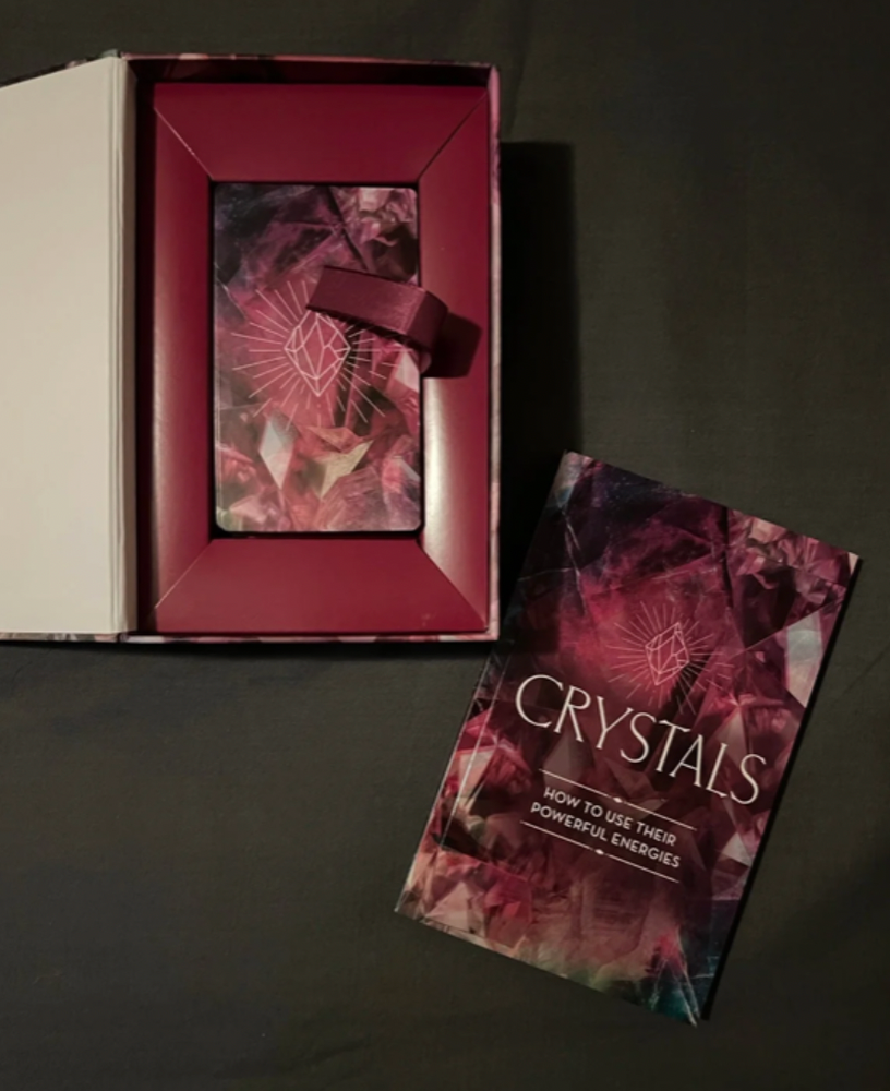 Crystals Oracle Deck: Includes a 52 Oracle Deck w Instructions Beginners Tarot