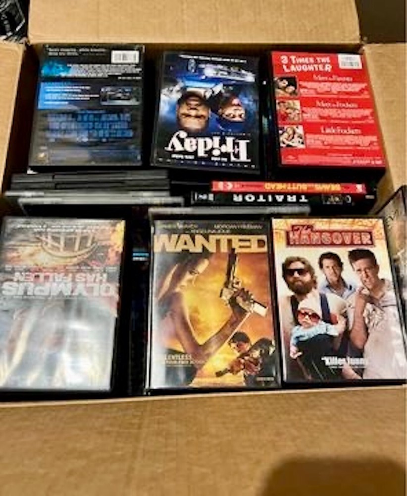 Lot of 150+ EMPTY DVD Cases