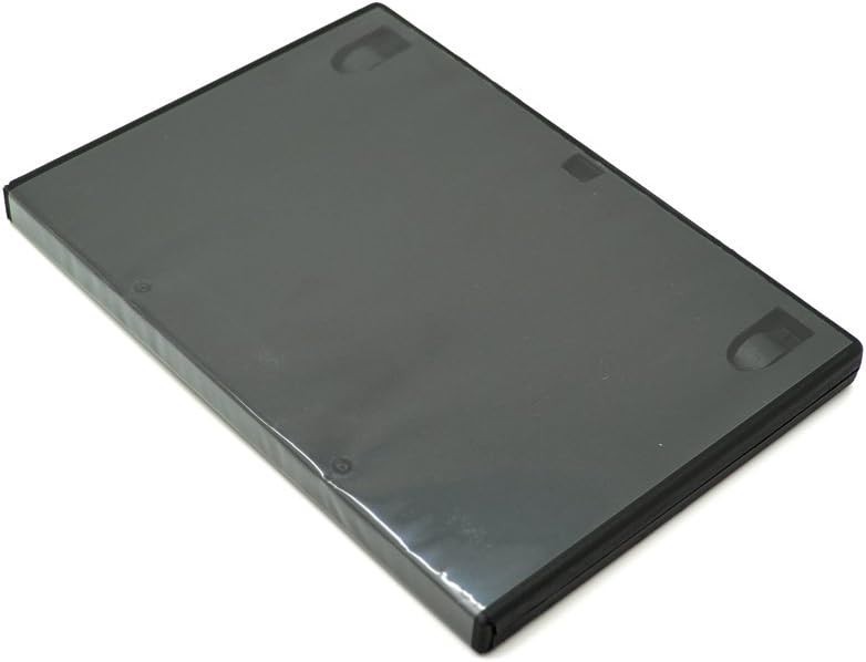 DVD+CD+Blu-Ray Replacement Disk Case One Disc Empty/Standard Size Black "GOOD"