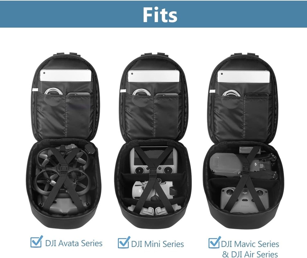 JSVER Carrying Case For DJI Mini Waterproof Shockproof Backpack Case...