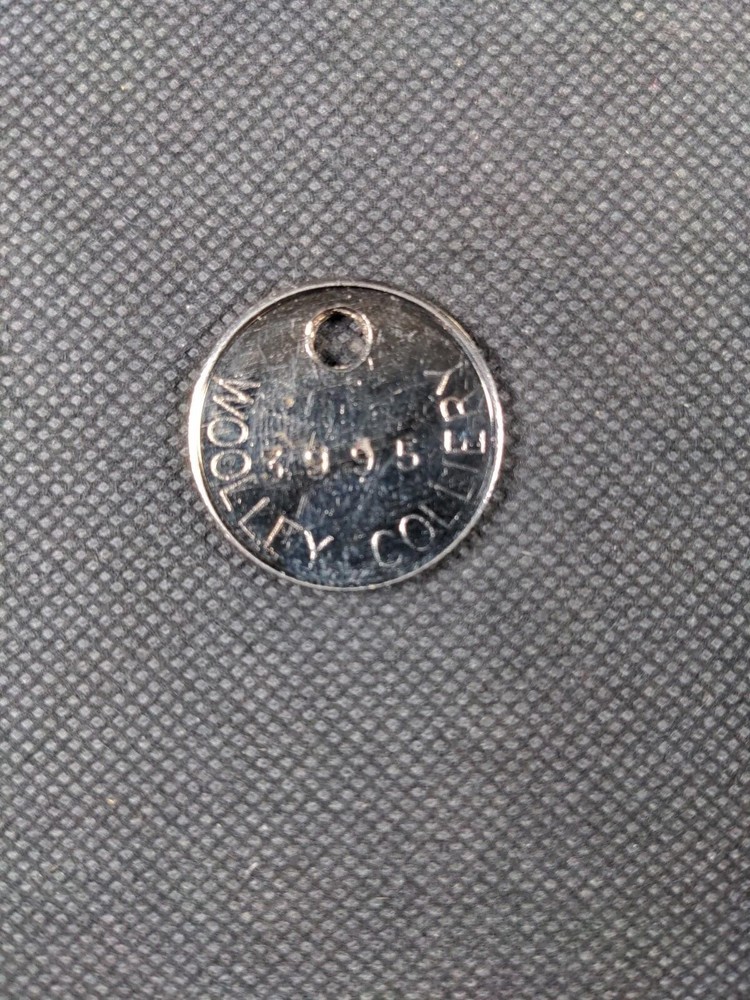 Woolley Colliery No 3995 Miners Pit Check Token