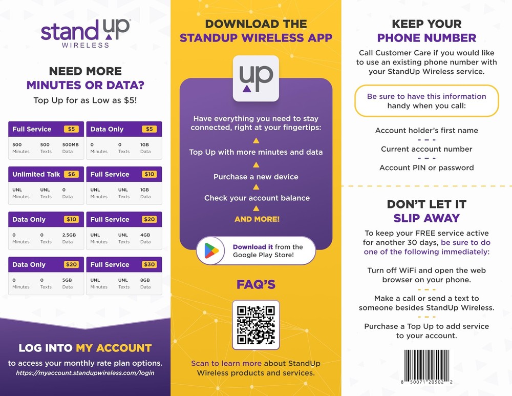 StandUp Wireless Activation Kit
