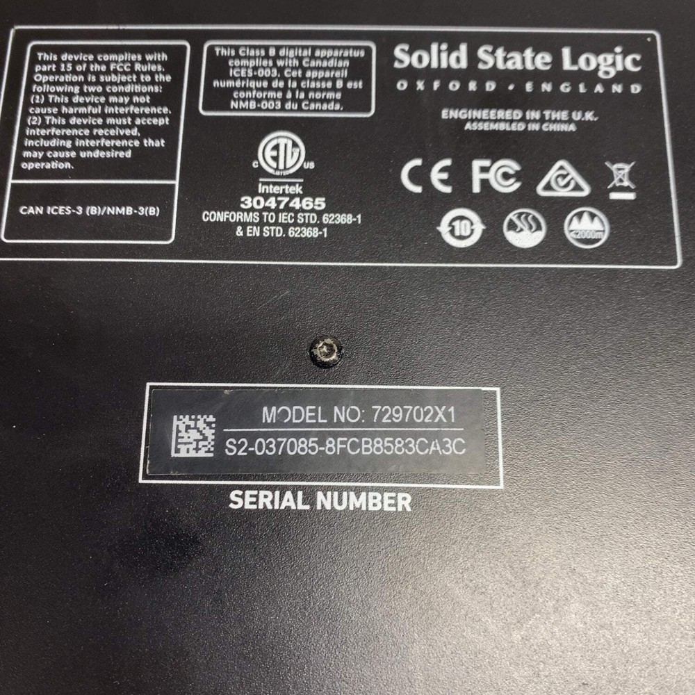 Solid State Logic SSL 2 USB Audio Interface USB audio interface 729702X1