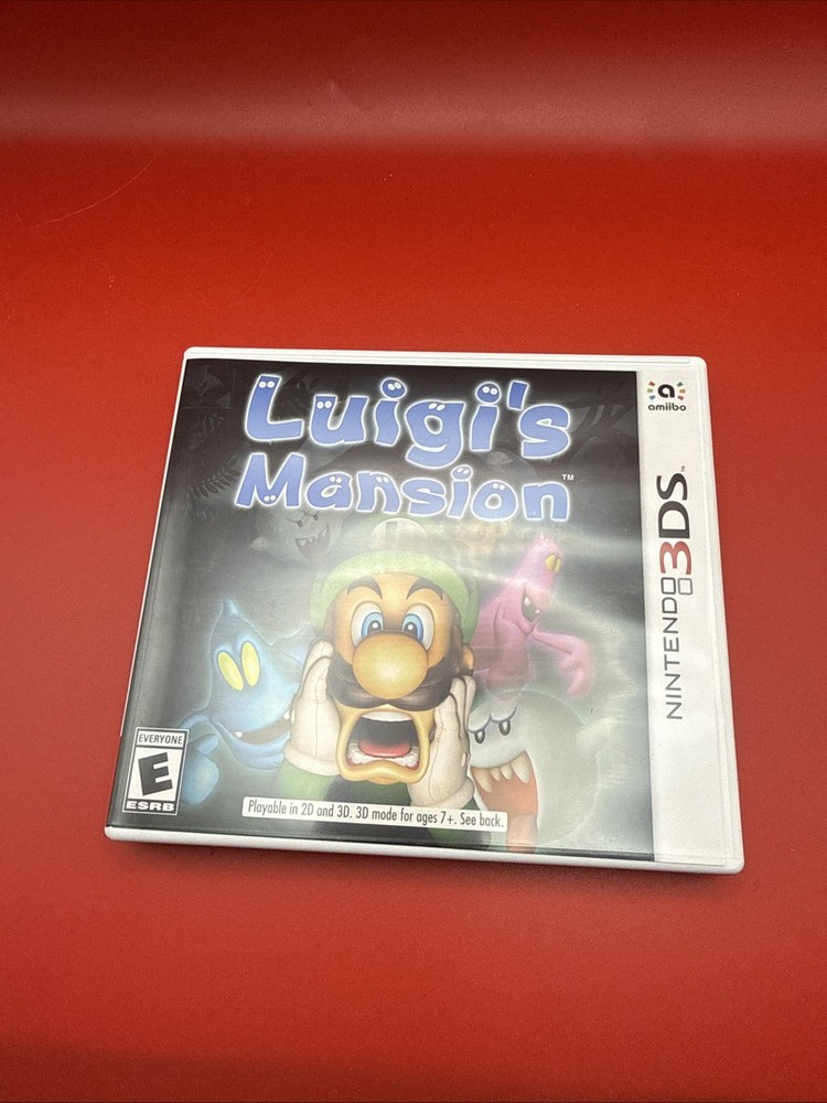 Nintendo 3DS Luigi's Mansion Case Only No Game****