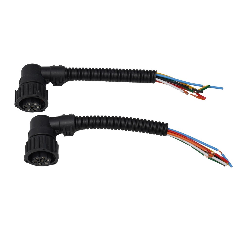 Black ABS Rear Tail Light Connector Base for Sprinter Prewired