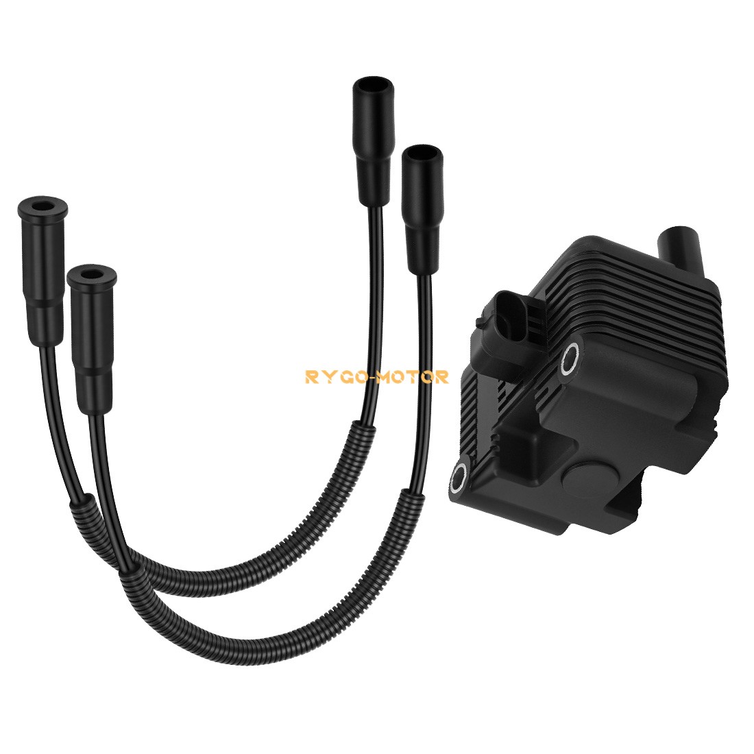 Dual Ignition Coil 31655-99 For Sportster 883 1200 Custom Low Roadster