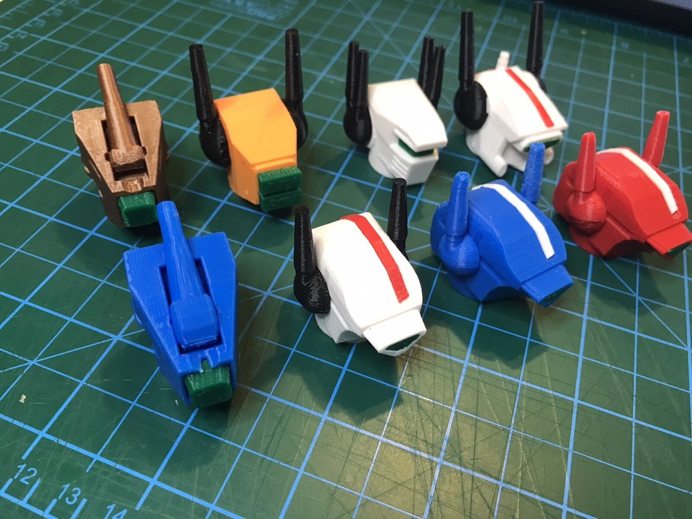 G1 Jetfire / 1/55 Robotech/Macross 3D printed replacement head.