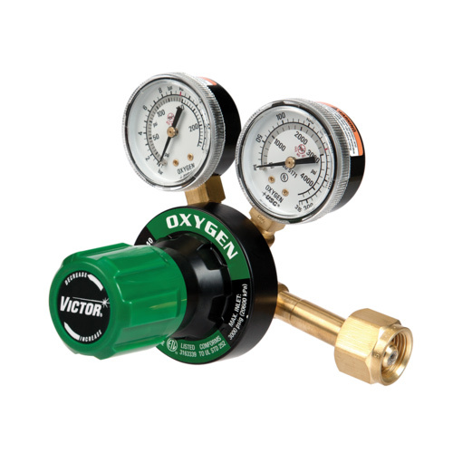 Set of Genuine Victor Oxygen & Acetylene Regulators, Medium Duty, Brand New