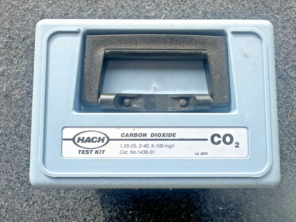 Hach CO2 Test Kit CA-23 Carbon Dioxide 1436-01