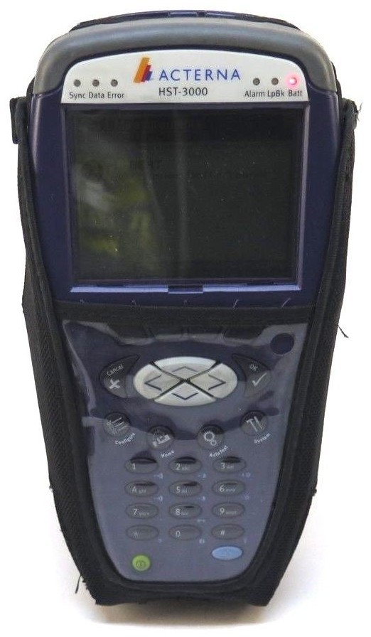 JDSU Acterna HST3000 SIM T1 Ethernet / Optical Tester w/ Soft Case