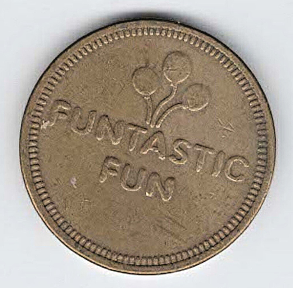 Funtastic Fun - Amusement Arcade Game Token - 23mm - with balloons (#3)