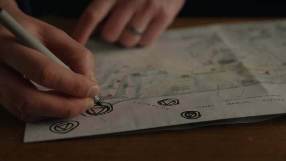 RESIDENT ALIEN Ben's Map S03E03 Original Prop (3242-5453)