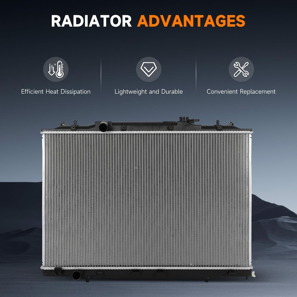 Radiator Replacement CU13402 for 3.0L 3.5L Engine 2014-2020