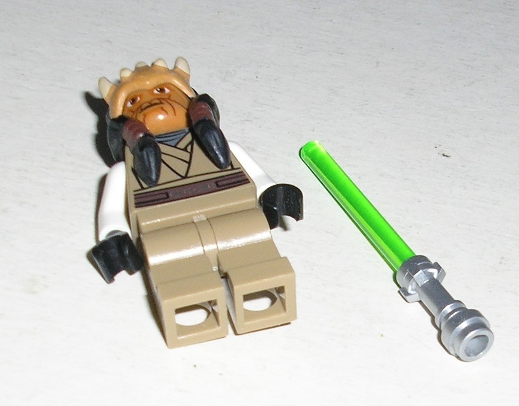 Lego Star Wars The Clone Wars EETH KOTH Jedi Knight Minifigure 7964 *Minty*