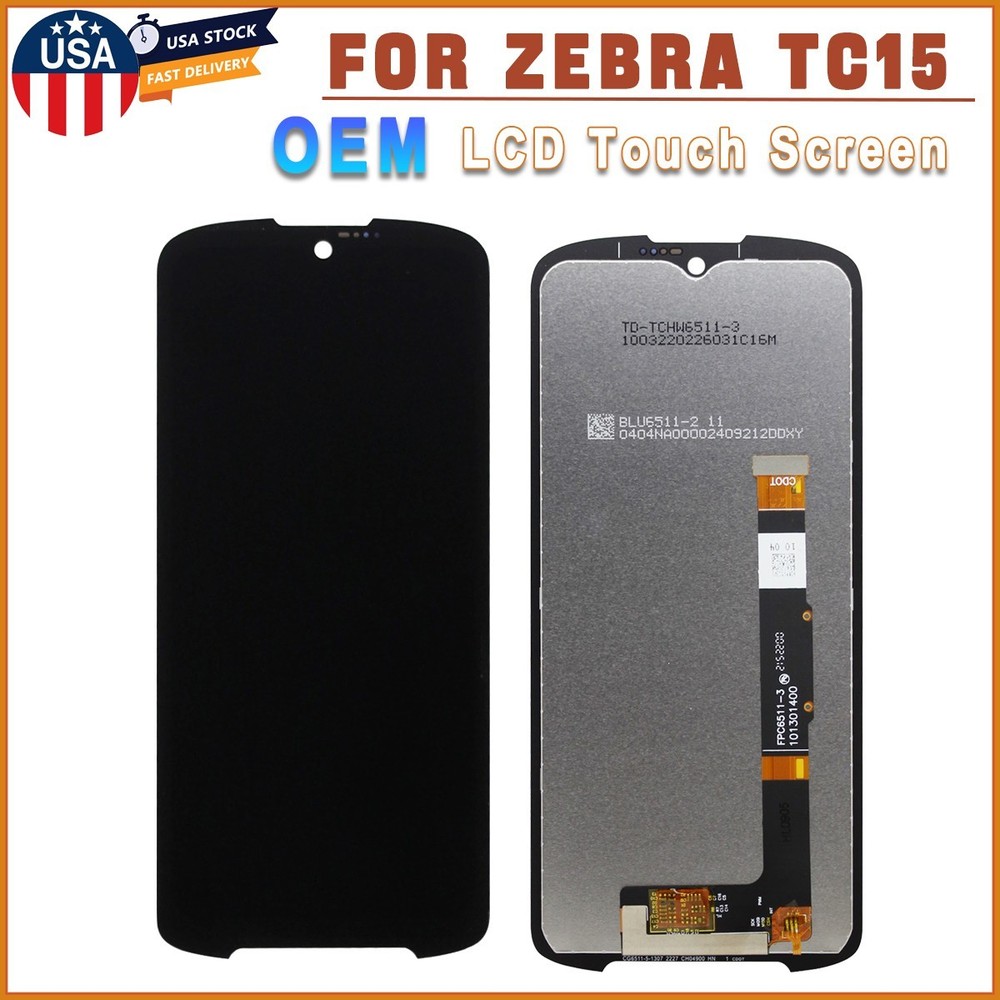 🔥 Original LCD Module Display Touch Screen Digitizer For Zebra TC15 Scanner 🔥