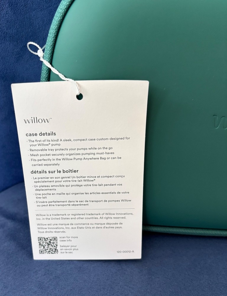 New Willow Pump Anywhere Case Teal