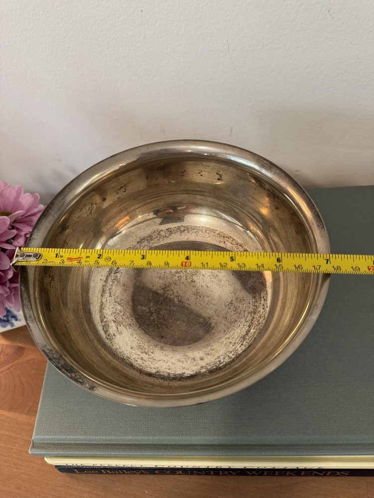 Vintage Silver Plated Pedestal Bowl