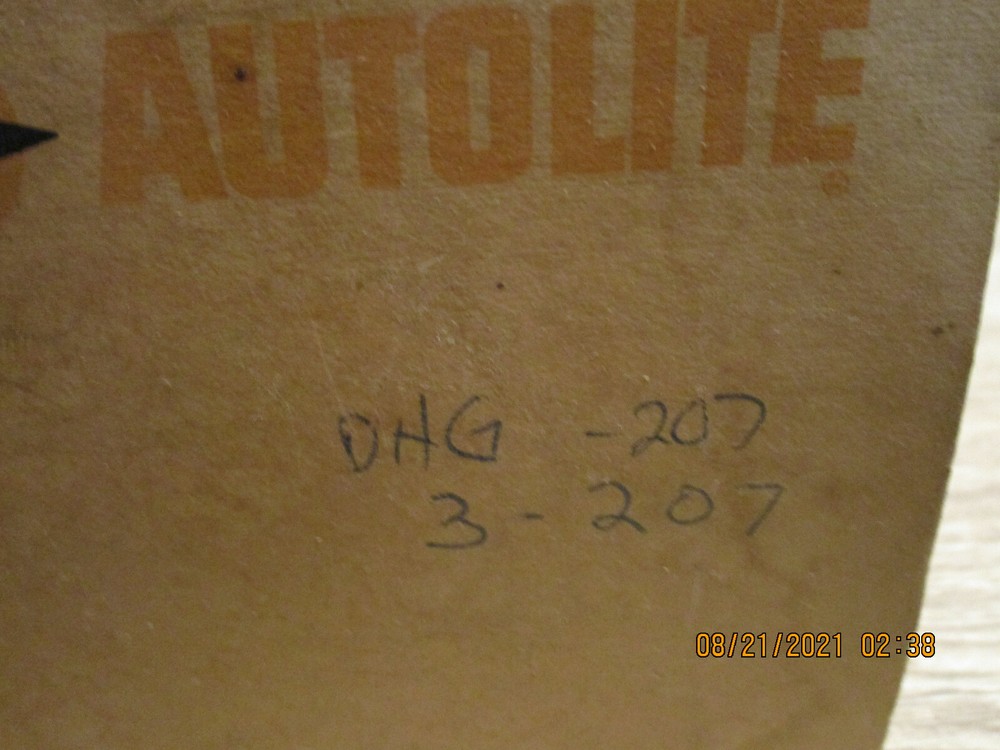 Autolite Distributor Cap DHG-207