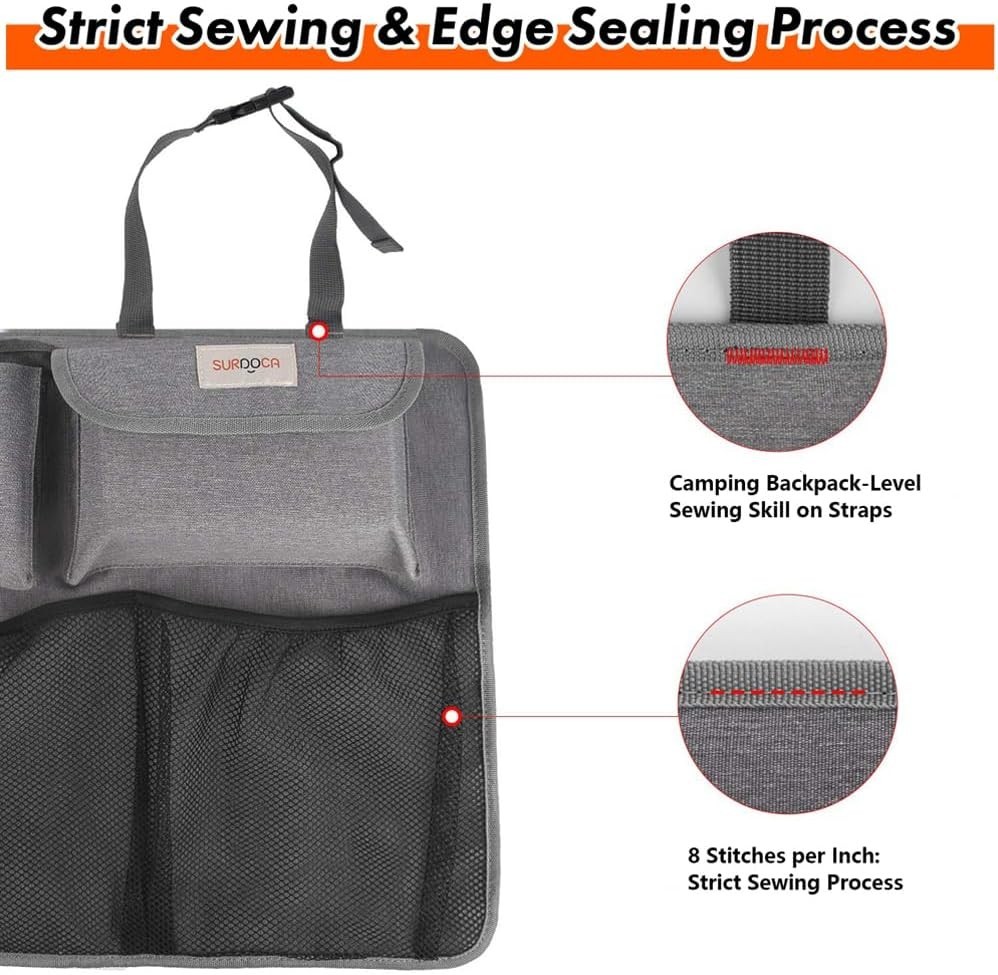 Versatile Waterproof Trunk Organizer - 8 Compartments for Ultimate Storage