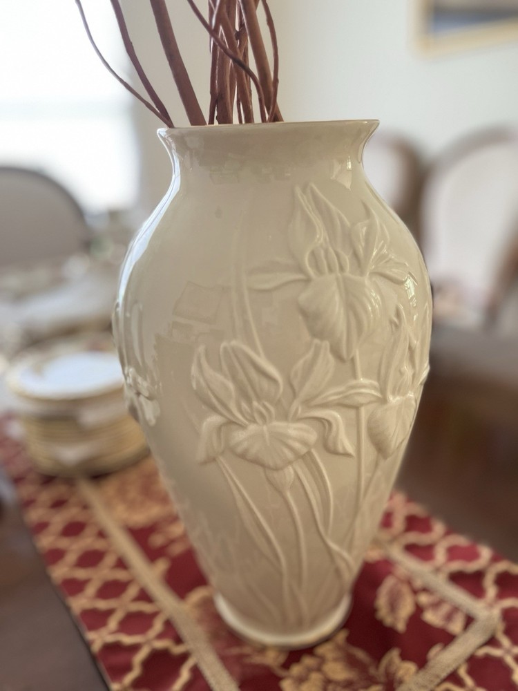 Lenox Vase 8.5” x 14.5H