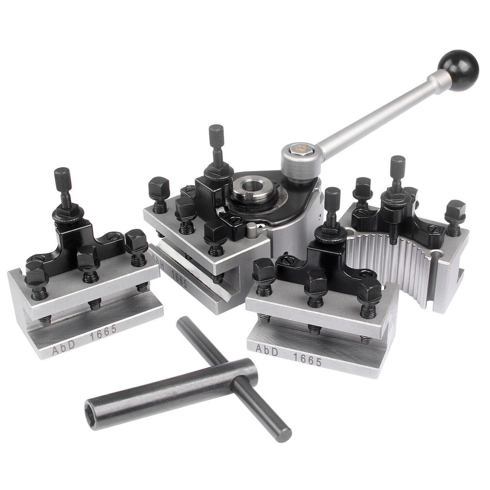 40 Position Quick Change Tool Post Ab Multifix With AbD 1665 AbH 1665 Holder