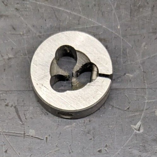 M1.7 x .35 Round Die Screw Adjustable Adjusting HSS 13/16" OD Metric M1.7x.35