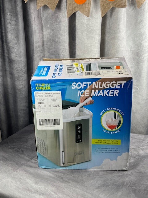 Personal Chiller Countertop Soft Nugget Ice Maker