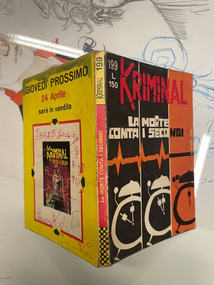 KRIMINAL #199 First Edition, Editoriale Corno - RETURN*