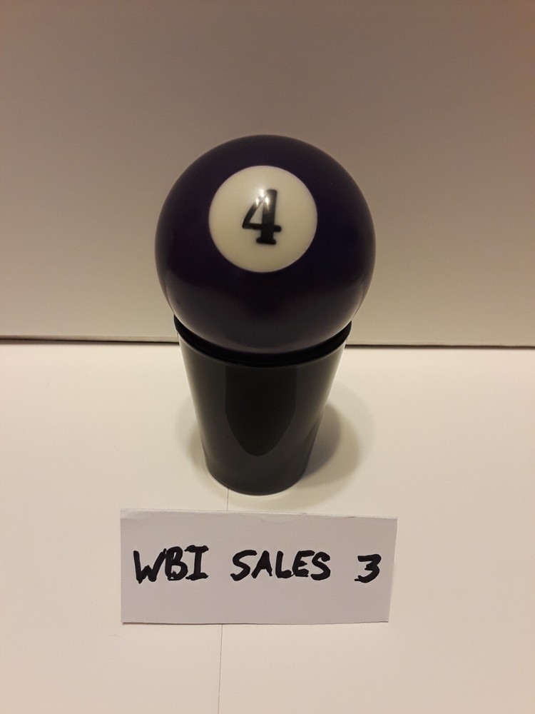 # 4 Purple Single Pool Ball Replacement 2 1/4 Inch