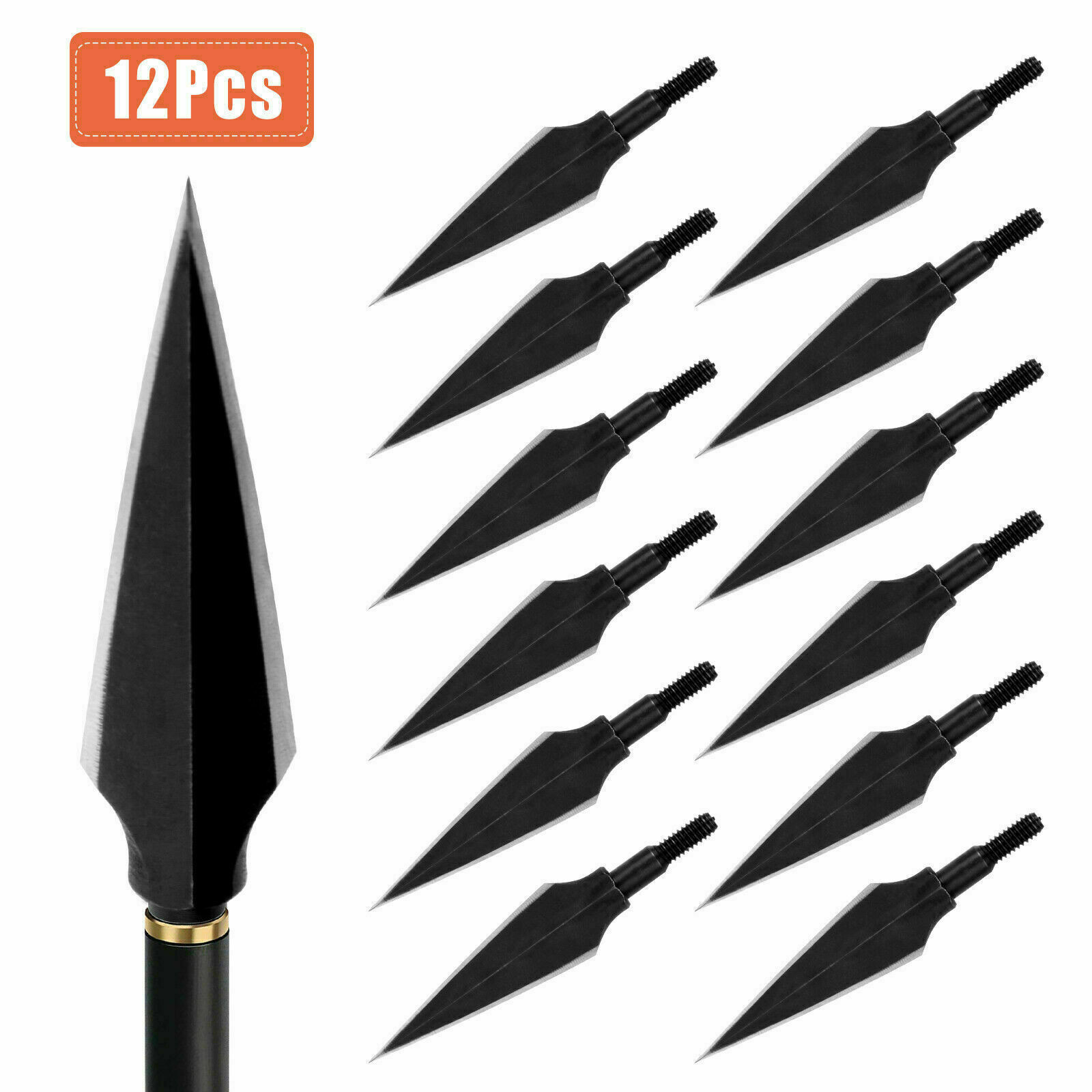 12Pcs 150 Grain 2 Blade Broadheads Arrowhead for Compound Bow Crossbow Hunting