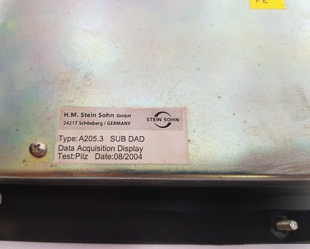 Stein Sohn A205.3 Sub Data Acquisition Display