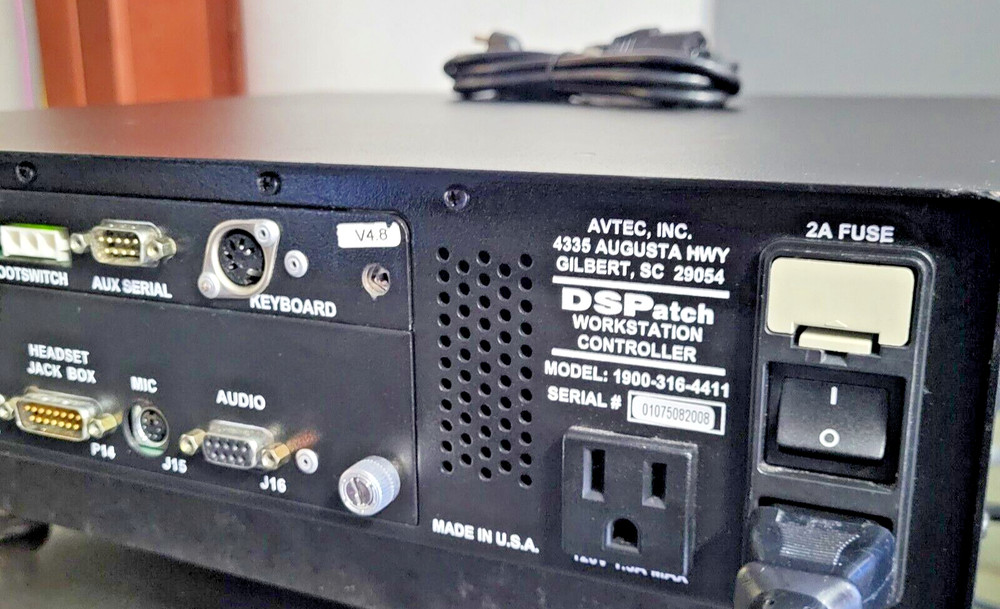 *NICE* AVTEC DSPatch workstation controller 1900-316-4411