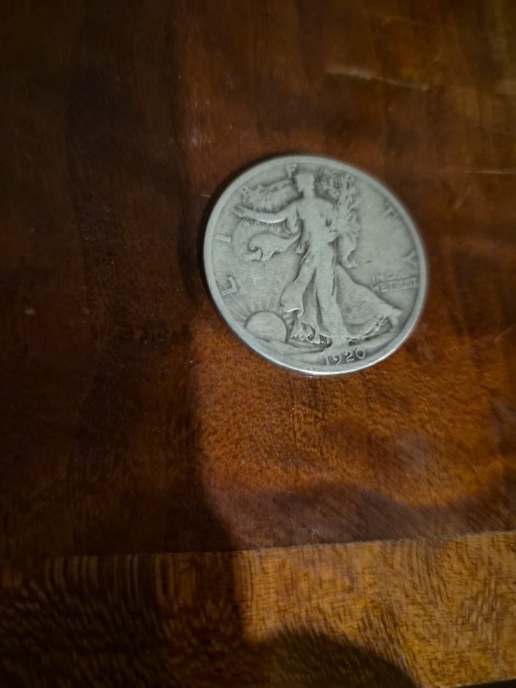 1920 D 50C Walking Liberty Half Dollar