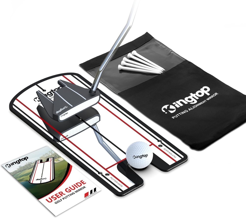 Foldable Portable Putting Mirror - Essential Training Aid for Consistent Putting