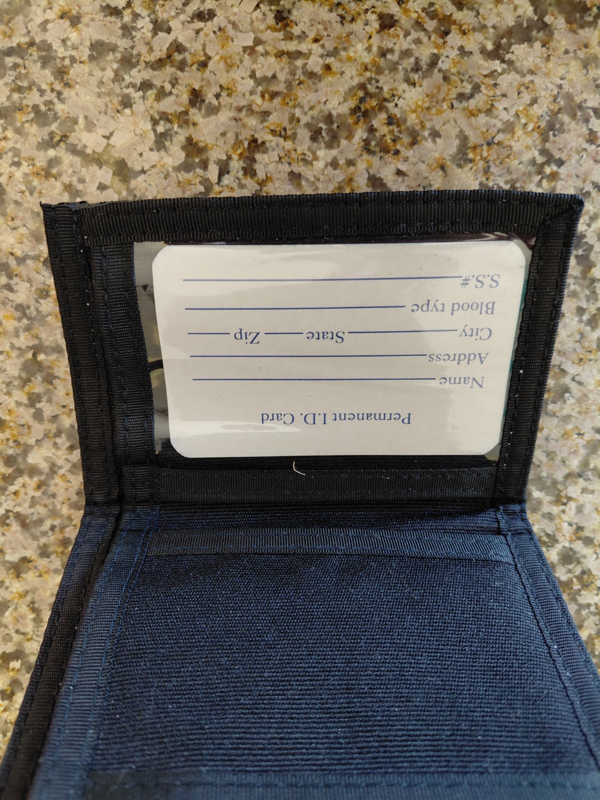 Winnie The Pooh Trifold Denim Wallet