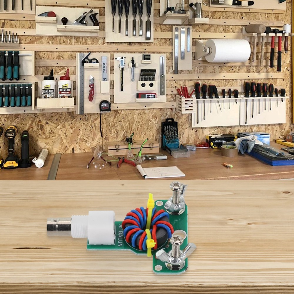 Compact Portable Balun for 41 HF Shortwave Dipole Antenna Conversion System