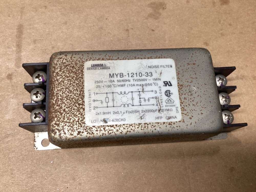 MYB-1210-33 Nemic-Lambda Noise Filter #110L108