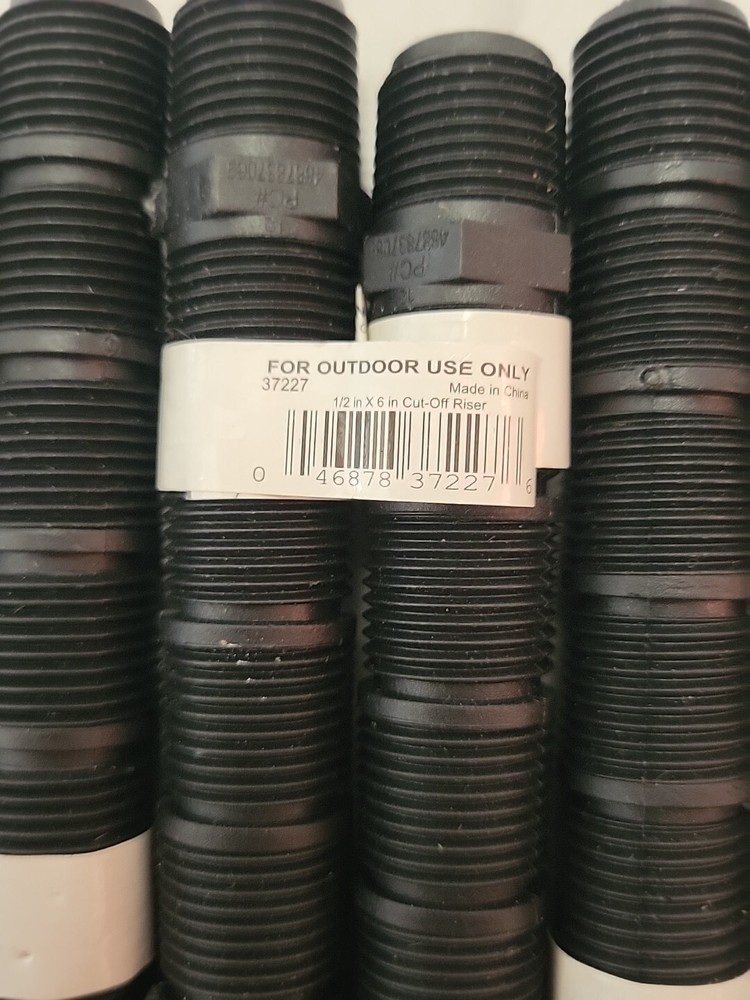10 Pc, Orbit 1/2 in. x 6 in. Poly Cut Off Riser
