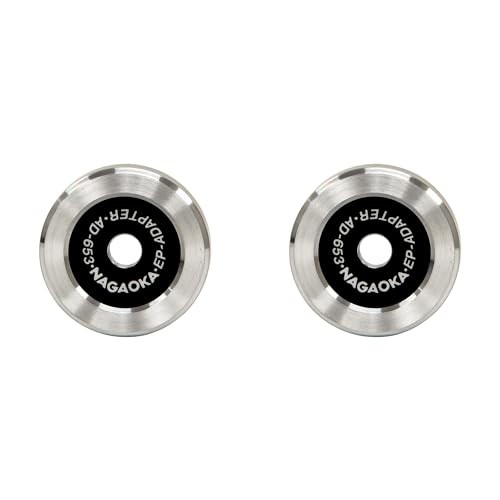 NAGAOKA Record Accessory EP Adapter (2-pack) AD6532X2