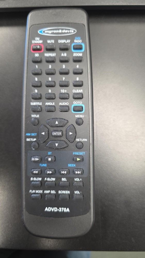 Myron & Davis ADVD-370A REMOTE