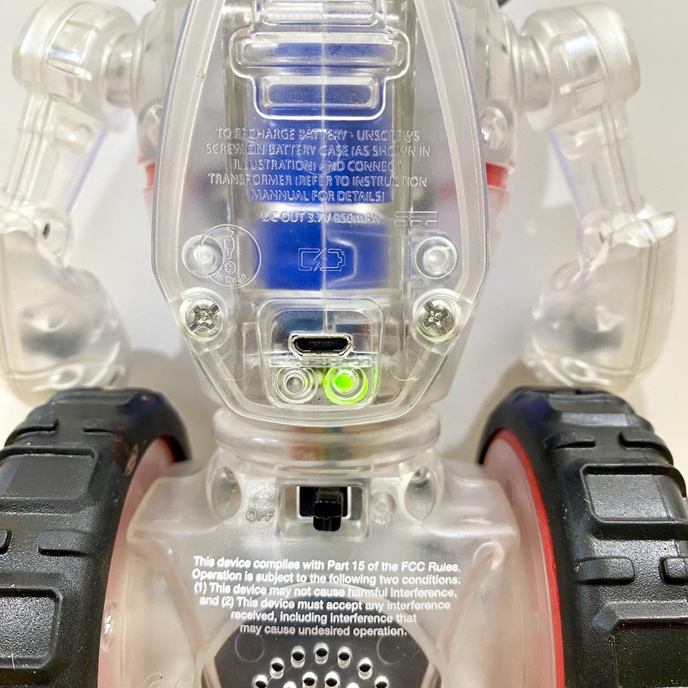 WowWee Coder MiP Clear, STEM Toy Robot Transparent (Please Read Description)