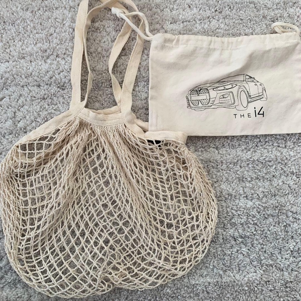 Bmw Novelty Net Bag Mesh With Drawstring